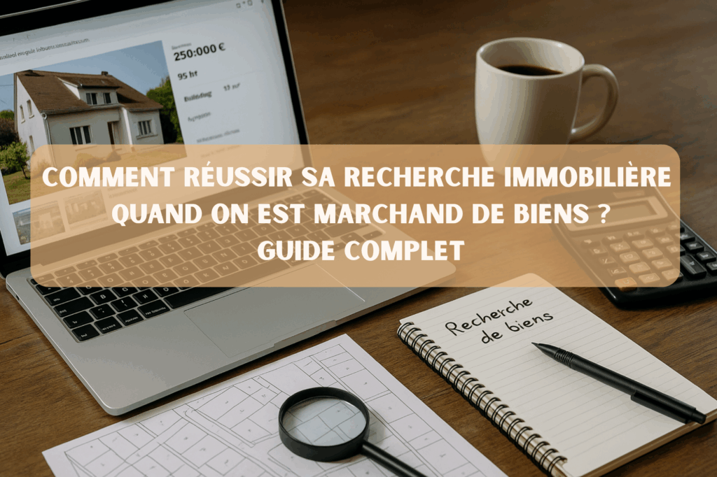 Comment réussir sa recherche immobilière quand on est marchand de biens : guide complet