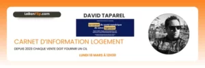 Live avec le fondateur de "Le Carnet Logement"