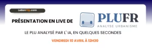 Présentation de PLUFR - vendredi 10 avril - 12H30