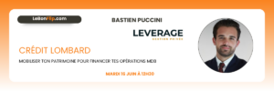 Live Club · Crédit Lombard avec Bastien Puccini